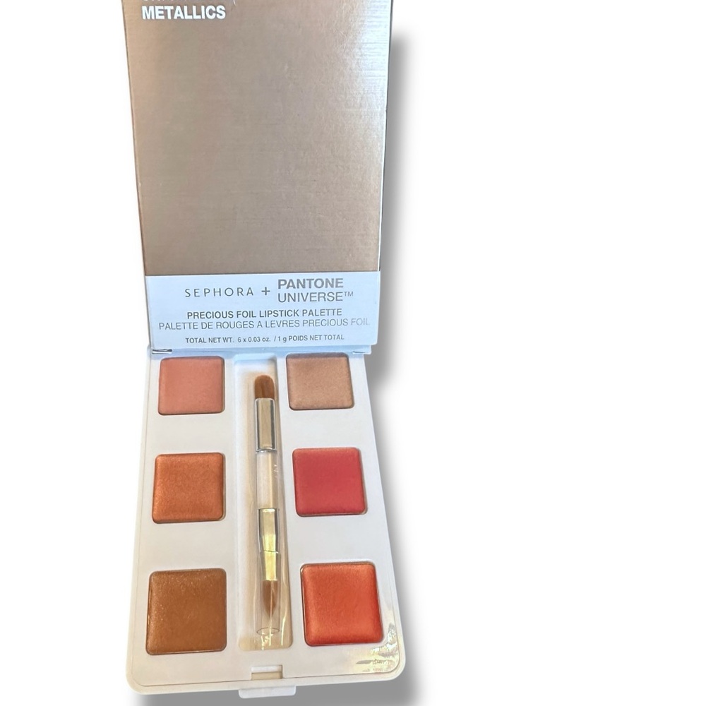SEPHORA + PANTONE UNIVERSE Precious Foil Lipstick Palette SOLD OUT DISCONTINUED